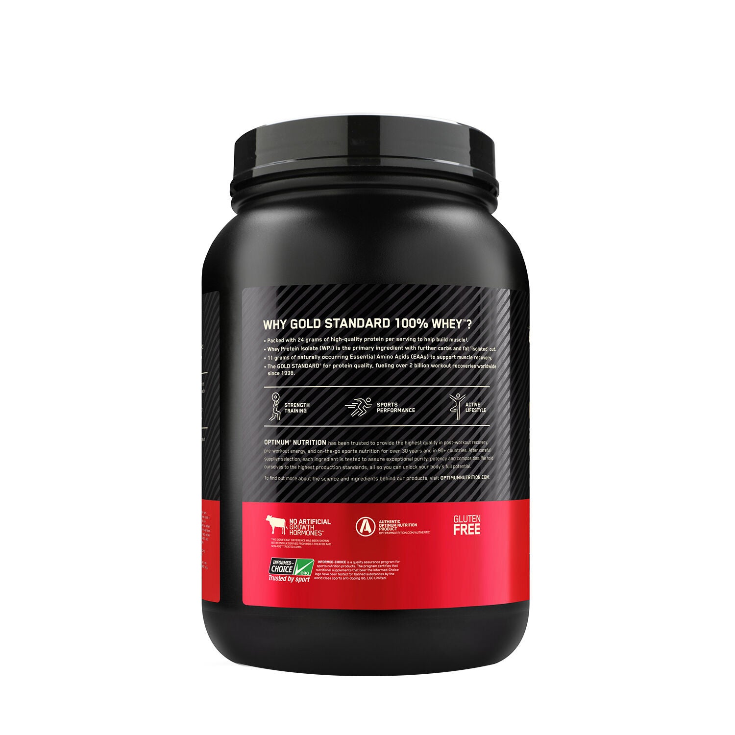 optimum nutrition whey strawberry